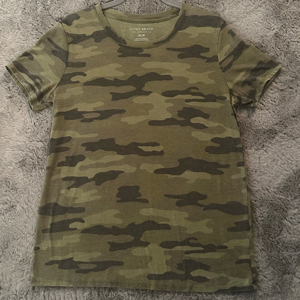 Lucky Brand Women’s Camo Tee